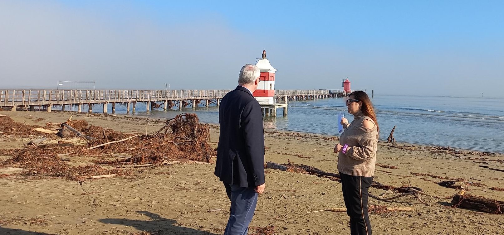 MALTEMPO. BORDIN A LIGNANO: CR PRONTO A IMPEGNARSI E GUARDARE LONTANO